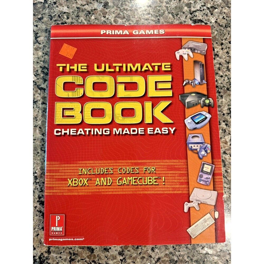 The Ultimate Code Book Cheating Made Easy Prima Games Strategy Guide 2002 Xbox G